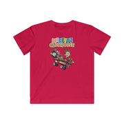 Misfitz Clubhouse - Logo/ Skate Board Design - Kids Fine Jersey Tee