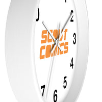 Scout Comics (Orange Logo) - Wall Clock
