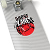 Ghost Planet - Red Logo - Kiss-Cut Stickers