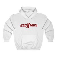 Red XMAS (Logo Design) - Heavy Blend™ Hooded Sweatshirt