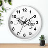 Forever Maps (Logo Design) - Wall Clock
