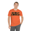 Scout Comics - Black Logo - Unisex Jersey Short Sleeve Tee