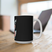 Red XMAS (Alternative Design) - Black Coffee Mug 15oz