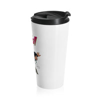 The Mall (Wedgie Design) - Stainless Steel Travel Mug