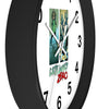 Category Zero (Logo Girl Design) - Wall Clock