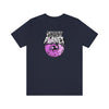 Ghost Planet - Tess- Purple Logo Design -  Copy of Unisex Jersey Short Sleeve Tee