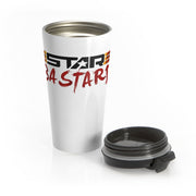 Star Bastard (Logo Design) - Stainless Steel Travel Mug