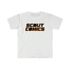 Scout Comics Logo (Black Logo) - Unisex Softstyle T-Shirt