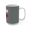 Drexler (Bullet Hole Design) - Grey Coffee Mug 15oz