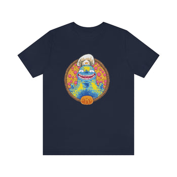Kingjira - Pizza Monster -Unisex Jersey Short Sleeve Tee