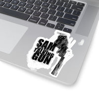 Sam and His Talking Gun - Kiss-Cut Stickers