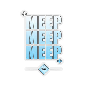 Action Tank -  Meep Design - Kiss-Cut Stickers