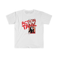 Action Tank - Red Action Tank Logo - Unisex Softstyle T-Shirt