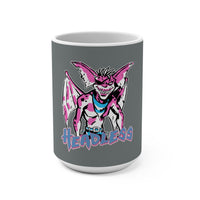 Headless (Gremlin Design) -  Grey Mug 15oz