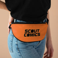 Scout Comics (Black Logo Design) - Orange Fanny Pack
