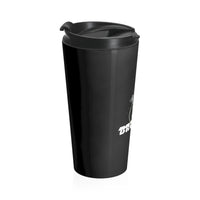 Drexler (Monster Design) - Black Stainless Steel Travel Mug