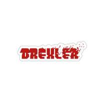 Drexler (Red Logo Design) - Kiss-Cut Stickers