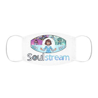 Soulstream - Surf Style Logo - Snug-Fit Polyester Face Mask