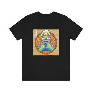 Kingjira - Pizza Box   -Unisex Jersey Short Sleeve Tee
