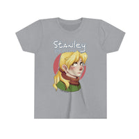 Stanley The Snowman - Logo & Cover Design - Youth Short Sleeve Tee