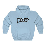 Distorted (Logo Design) - Heavy Blend™ Hooded Sweatshirt