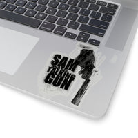 Sam and His Talking Gun - Kiss-Cut Stickers