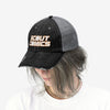 Scout Comics (White Logo Design) - Unisex Trucker Hat