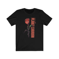 Planet Caravan (Rose Design) - Unisex Jersey T-Shirt