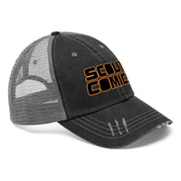 Scout Comics (Black Logo Design) - Unisex Trucker Hat