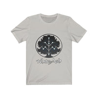 White Ash (Logo Design)  - Unisex Jersey T-Shirt