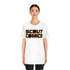 Scout Comics - Black Logo - Unisex Jersey Short Sleeve Tee