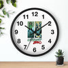 Category Zero (Logo Girl Design) - Wall Clock