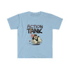 Action Tank - Sledding Design- Unisex Softstyle T-Shirt