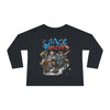 The Space Cadet - Lunar Rover & Logo Design - Toddler Long Sleeve Tee