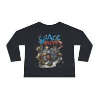 The Space Cadet - Lunar Rover & Logo Design - Toddler Long Sleeve Tee