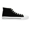 Oswald and the Star-Chaser - Black Starlond Design - Women's High Top Sneakers