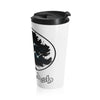 White Ash (Logo Design) - Stainless Steel Travel Mug