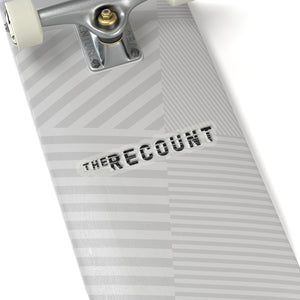 The Recount (Black Logo Design) - Kiss-Cut Stickers