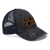 Scout Comics (Black Logo Design) - Unisex Trucker Hat