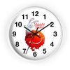 Stabbity Bunny (#1 Cover Design) - Wall Clock