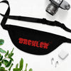 Drexler (Red Logo Design) - Black Fanny Pack