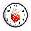 Stabbity Bunny (#1 Cover Design) - Wall Clock