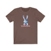 Stabbity Bunny (Harerasier Front Facing Design) - Unisex Jersey Short Sleeve Tee