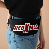 Red XMAS (Logo Design) - Black Fanny Pack