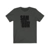 Sam and His Talking Gun (Logo Design)  - Unisex Jersey T-Shirt