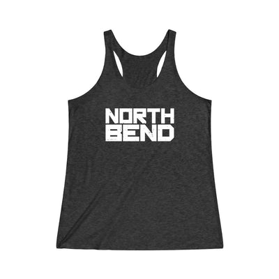 North Bend (Logo Design) - Women's Tri-Blend Racerback Tank