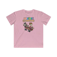 Misfitz Clubhouse - Logo/ Skate Board Design - Kids Fine Jersey Tee