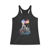 By The Horns (Issue One Design) - Women's Tri-Blend Racerback Tank