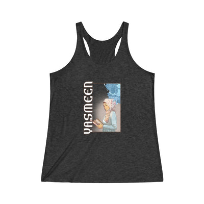 Yasmeen (Book Design) - Women's Tri-Blend Racerback Tank