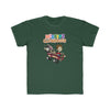 Misfitz Clubhouse - Logo/Skateboard Design - Kids Regular Fit Tee